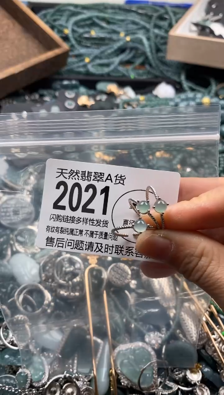 【闪购商品】翡翠颈饰未镶嵌多样性发其一2021