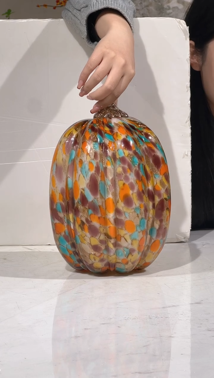 【闪购商品】琉璃南瓜摆件