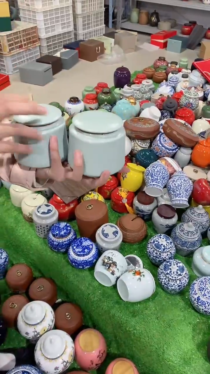 【闪购商品】罐陶瓷茶叶罐密封罐等