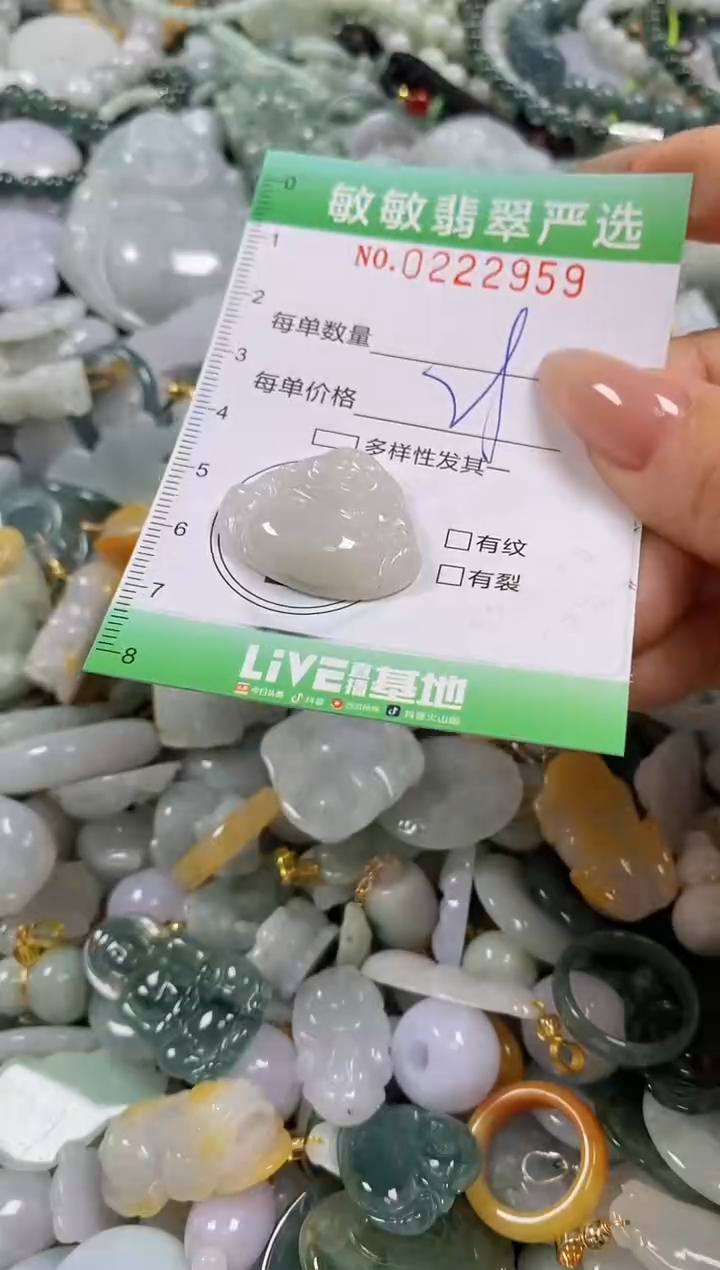 翡翠未镶嵌颈饰闪购0222959
