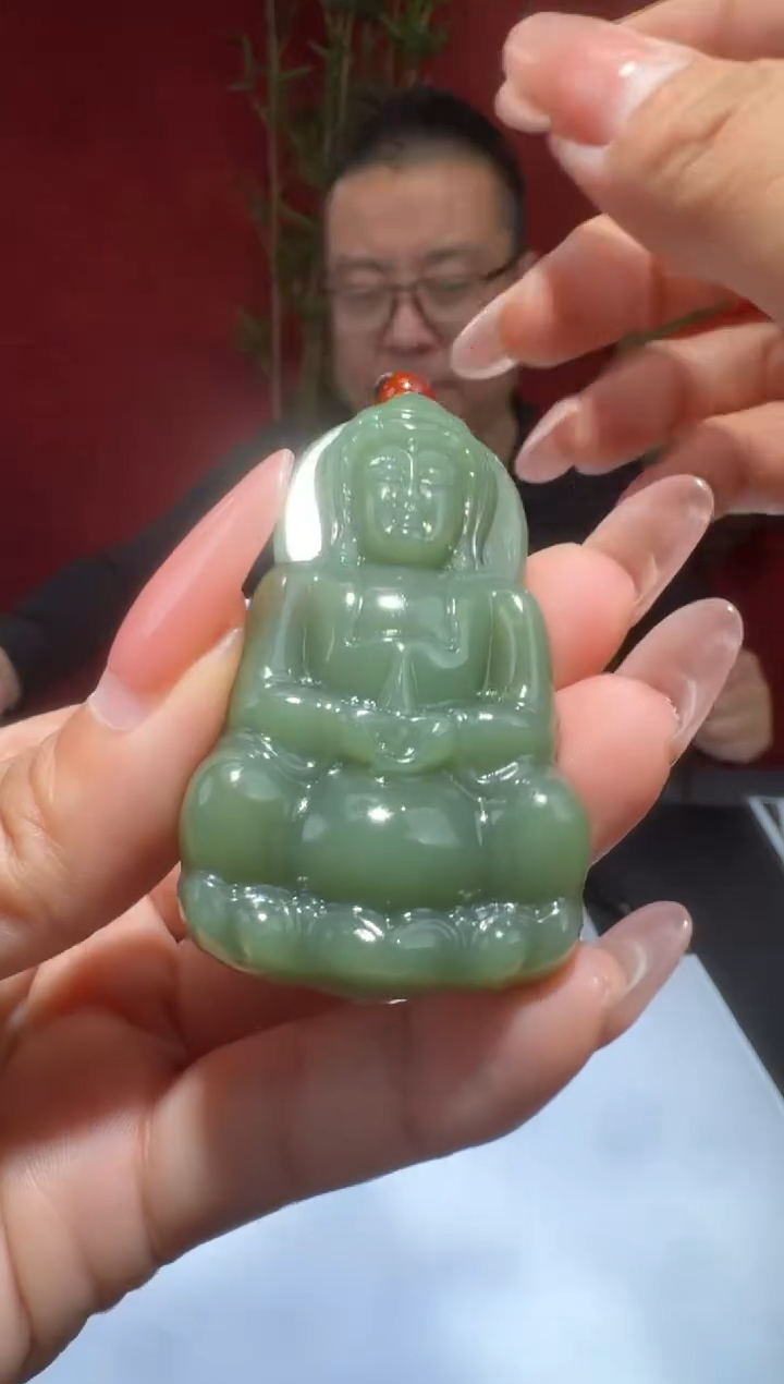 颈饰未镶嵌和田玉39827