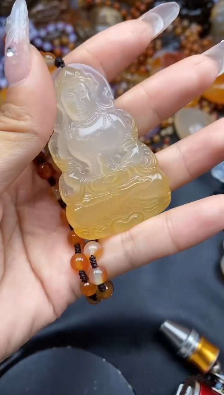 【闪购商品】玛瑙/玉髓颈饰未镶嵌ll