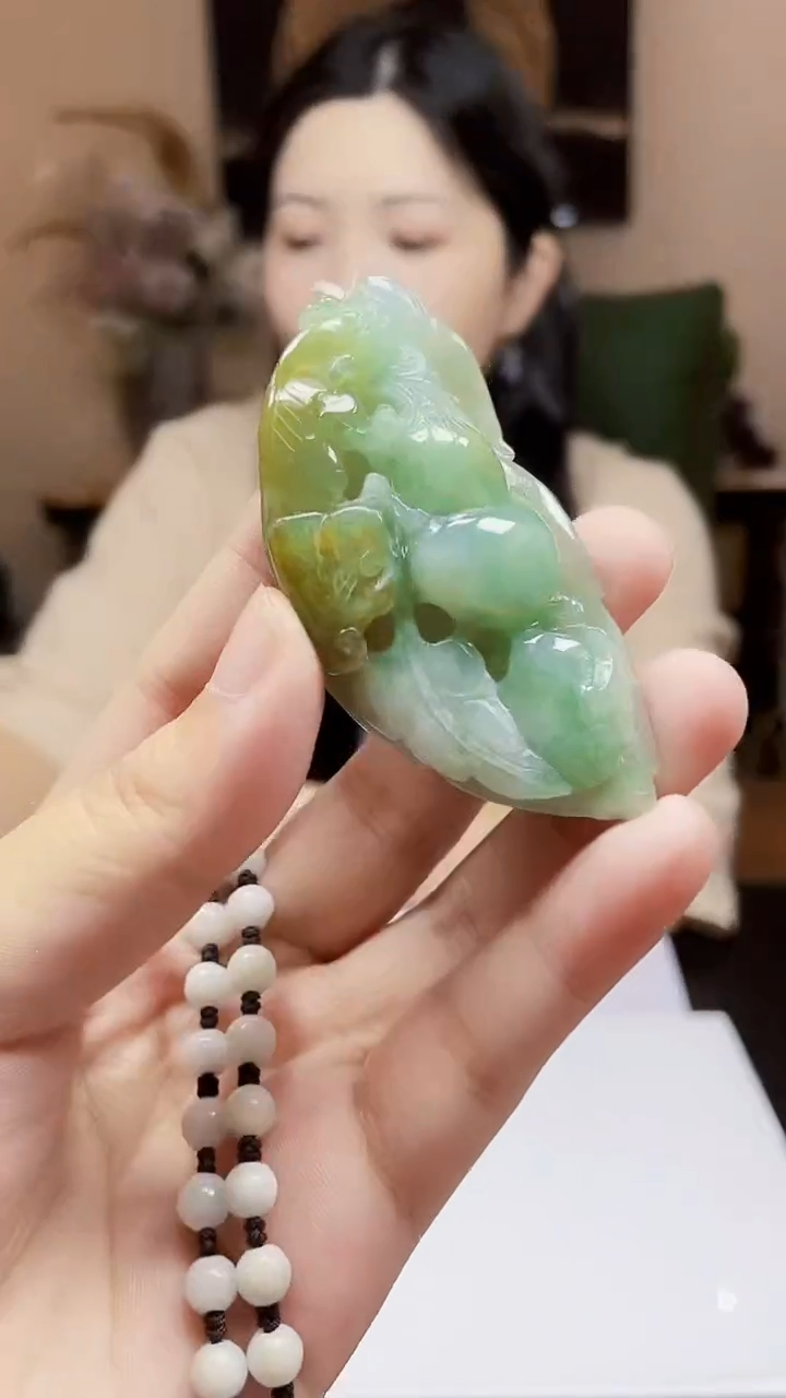 未镶嵌定制翡翠吊坠49