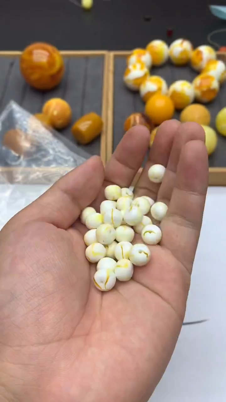 D100瓷白10mm单珠