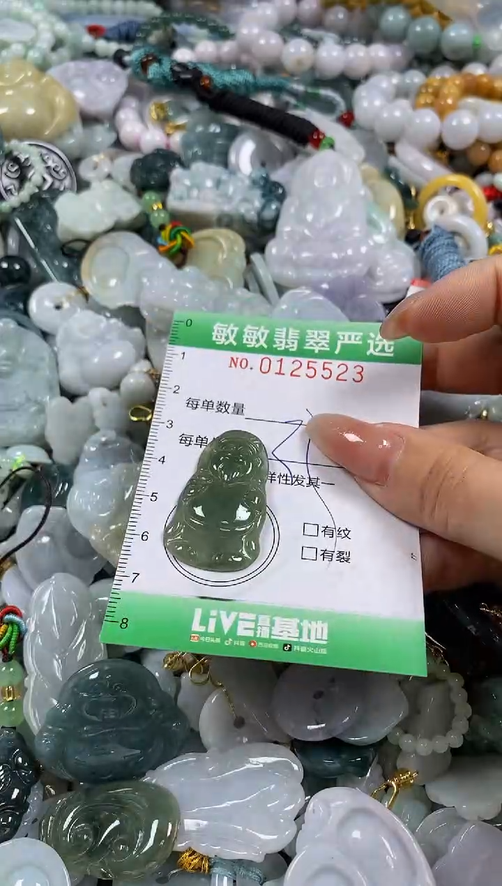 【闪购商品】翡翠颈饰未镶嵌闪购0125523