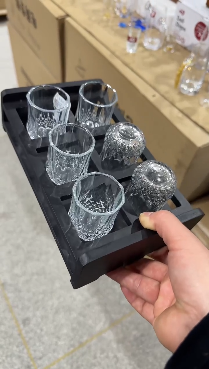 【闪购商品】玻璃无盖款青苹果直播价12只+杯架