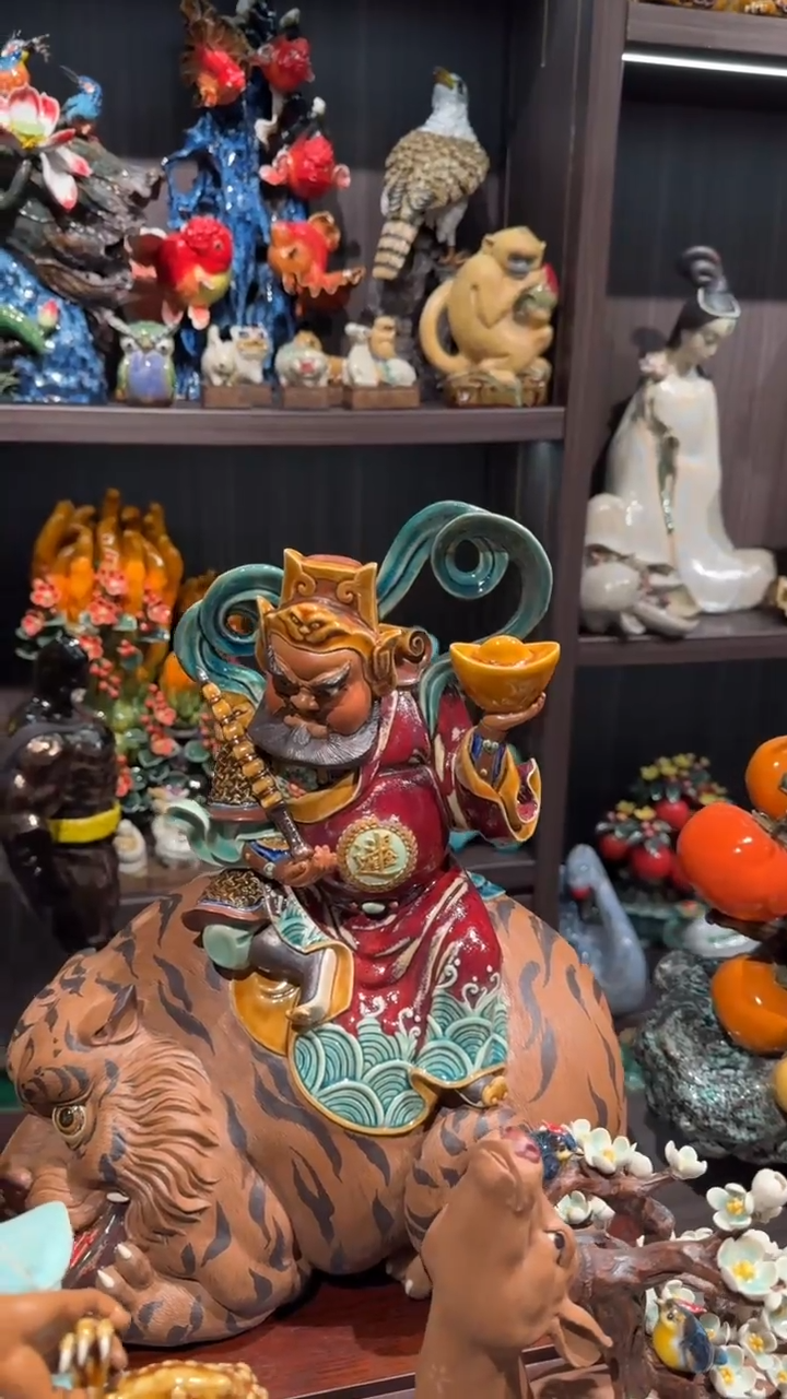 陶瓷大**，赵公明一件