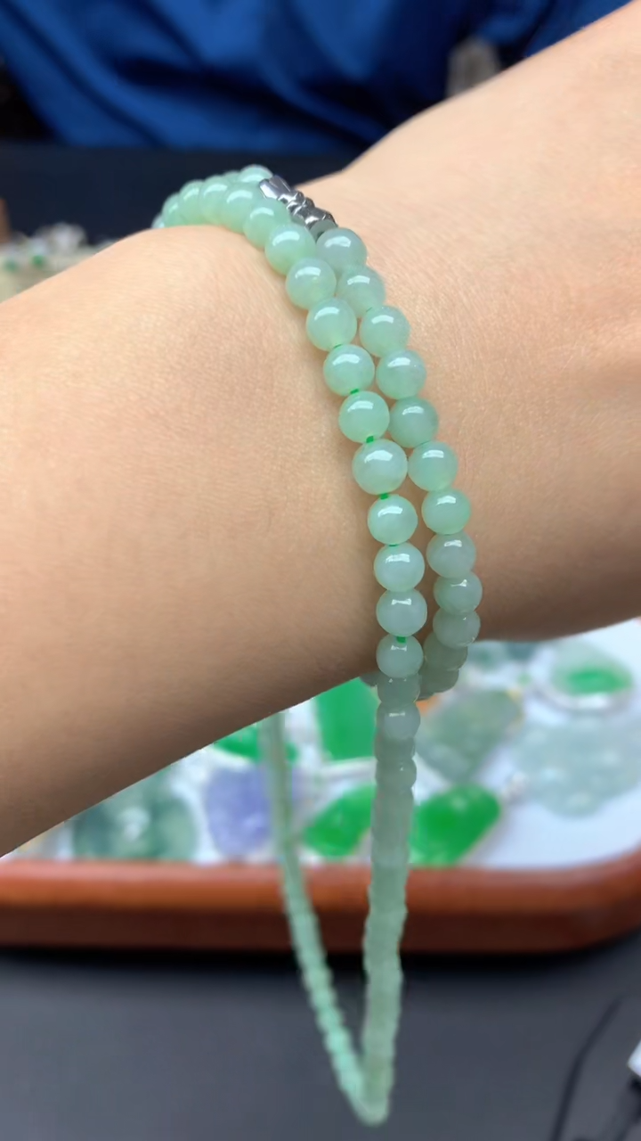 【闪购商品】翡翠手绳未镶嵌37-天然翡翠