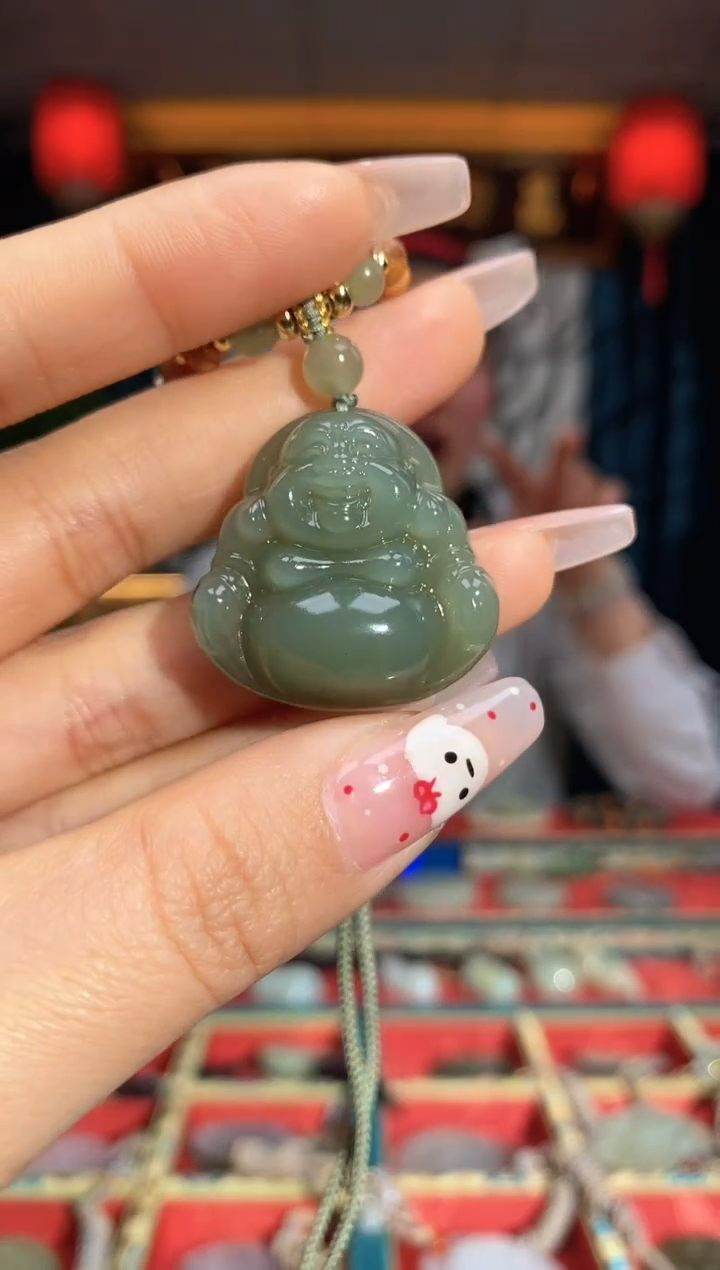 【闪购商品】和田玉颈饰未镶嵌正装佛