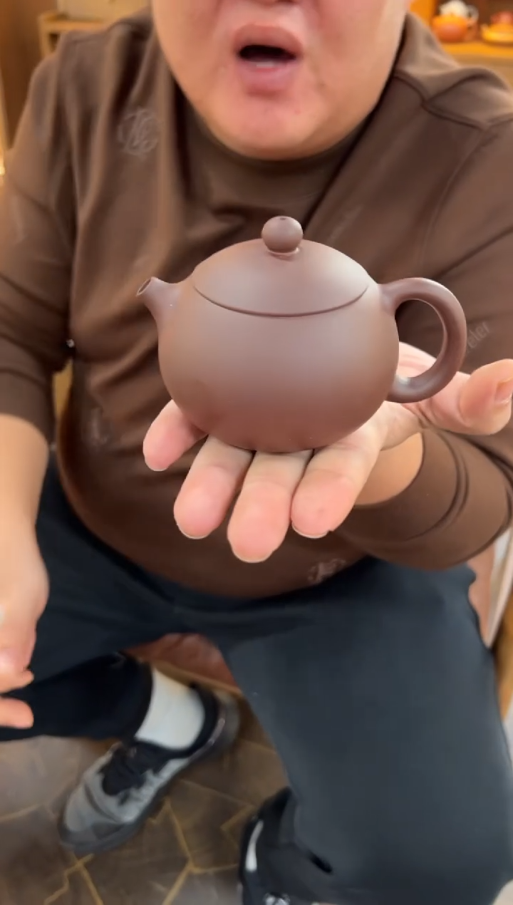 【闪购商品】紫砂茶壶【头哥手工壶】西施底槽清180