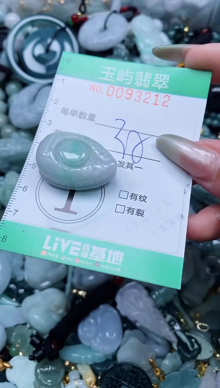 【闪购商品】翡翠颈饰未镶嵌闪购0093212