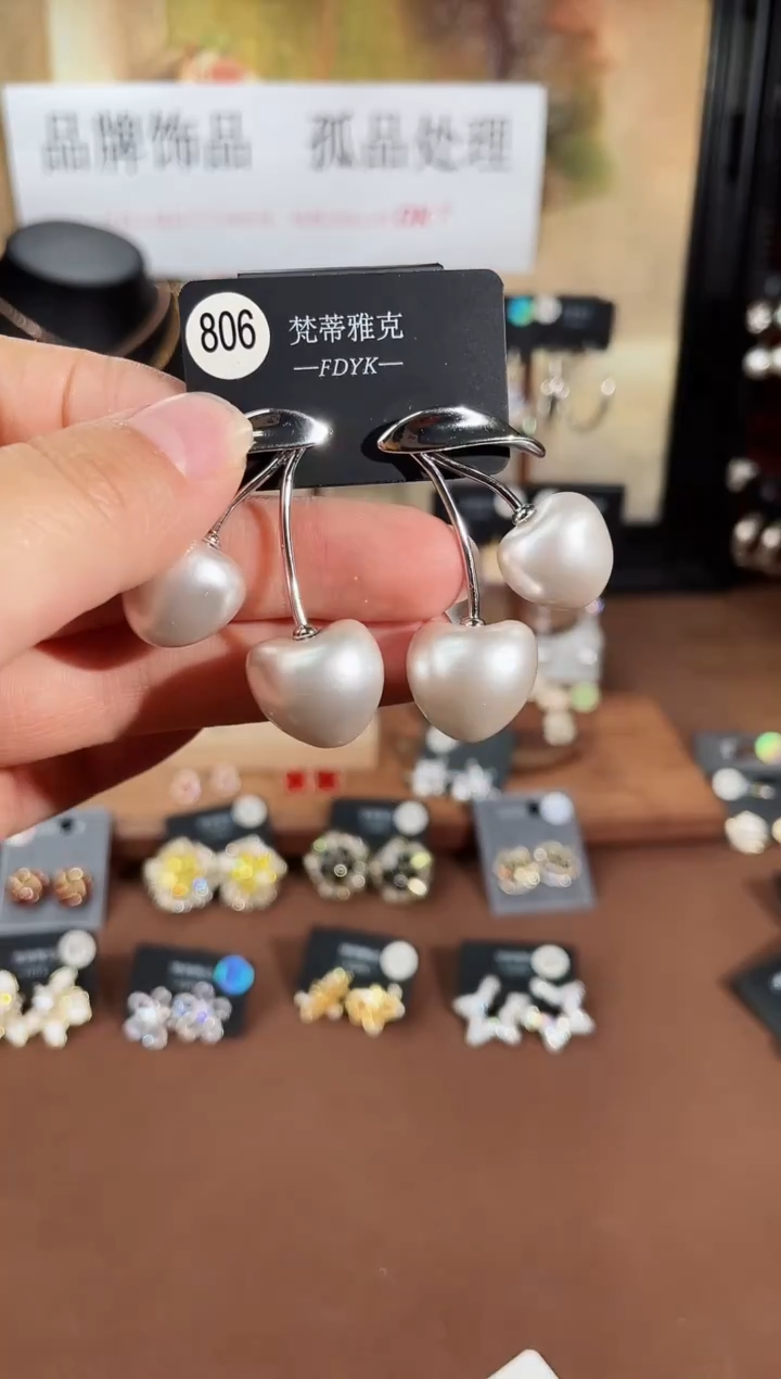 合金925银锆石梵806
