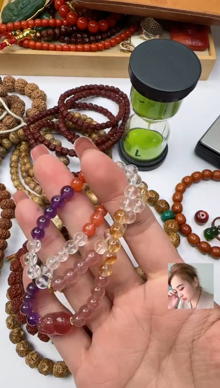 【闪购商品】水晶手串未镶嵌水晶长串