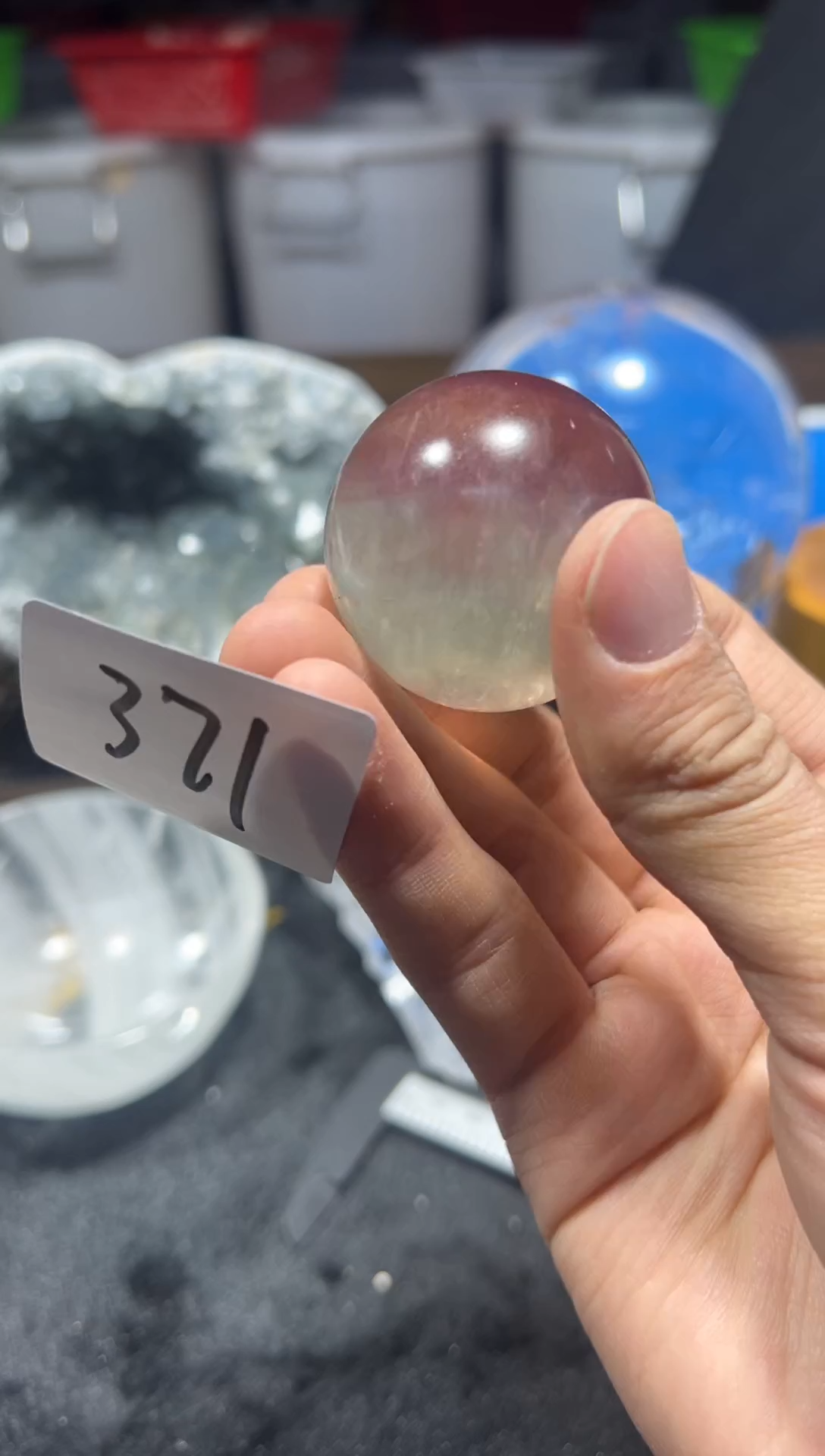 未镶嵌珠宝半成品水晶371