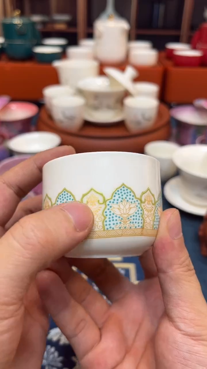手工艺品琉璃压手杯