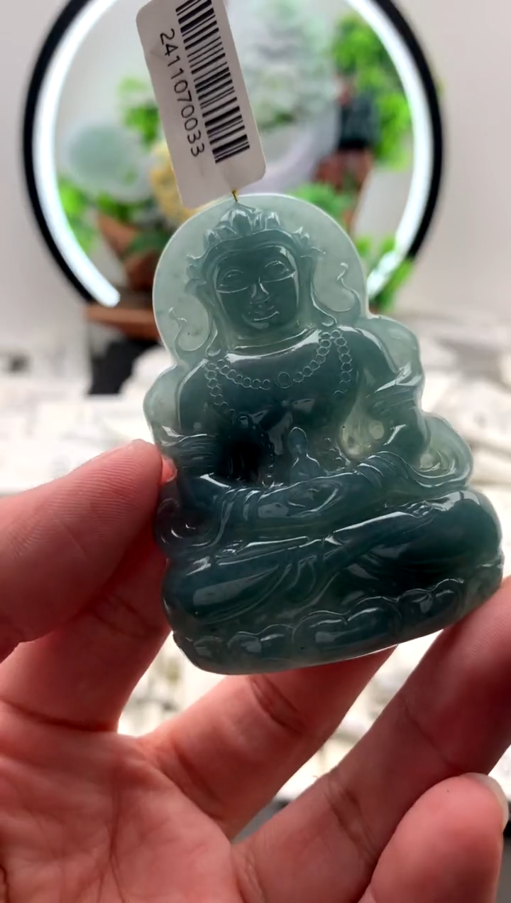 【闪购商品】翡翠颈饰未镶嵌渡母