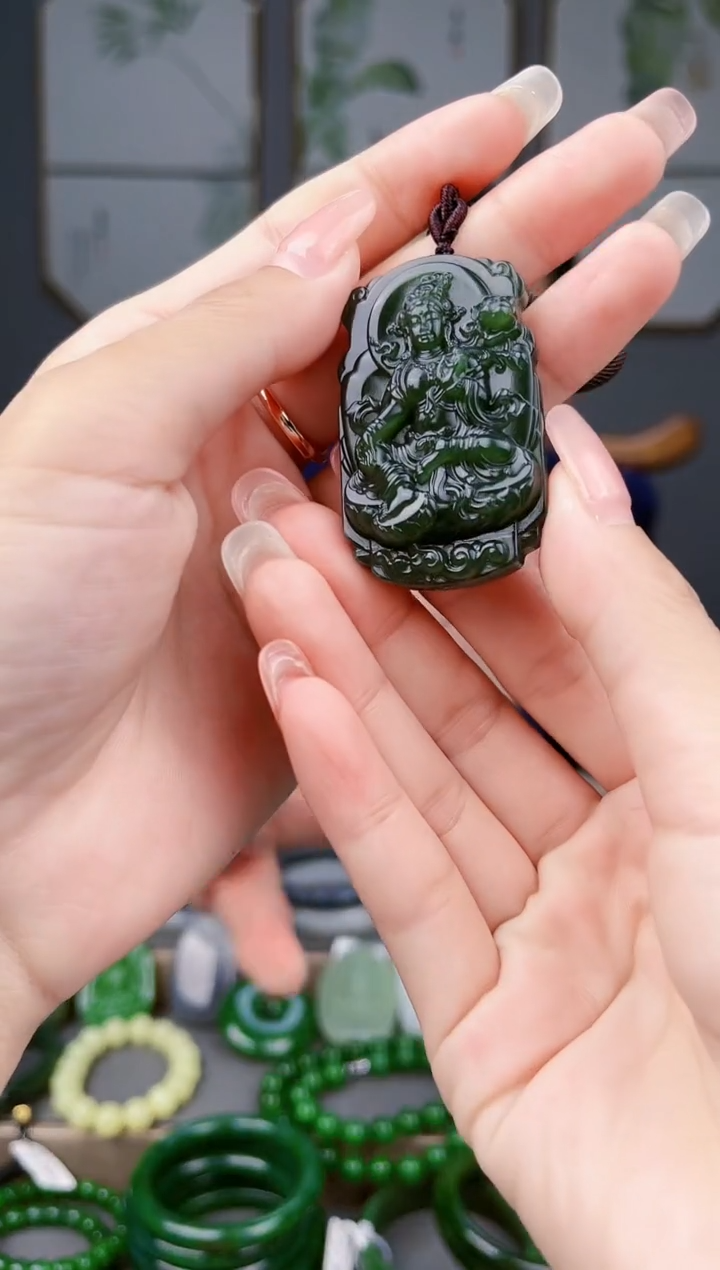 和田玉未镶嵌颈饰多样性发货拍一单发一个