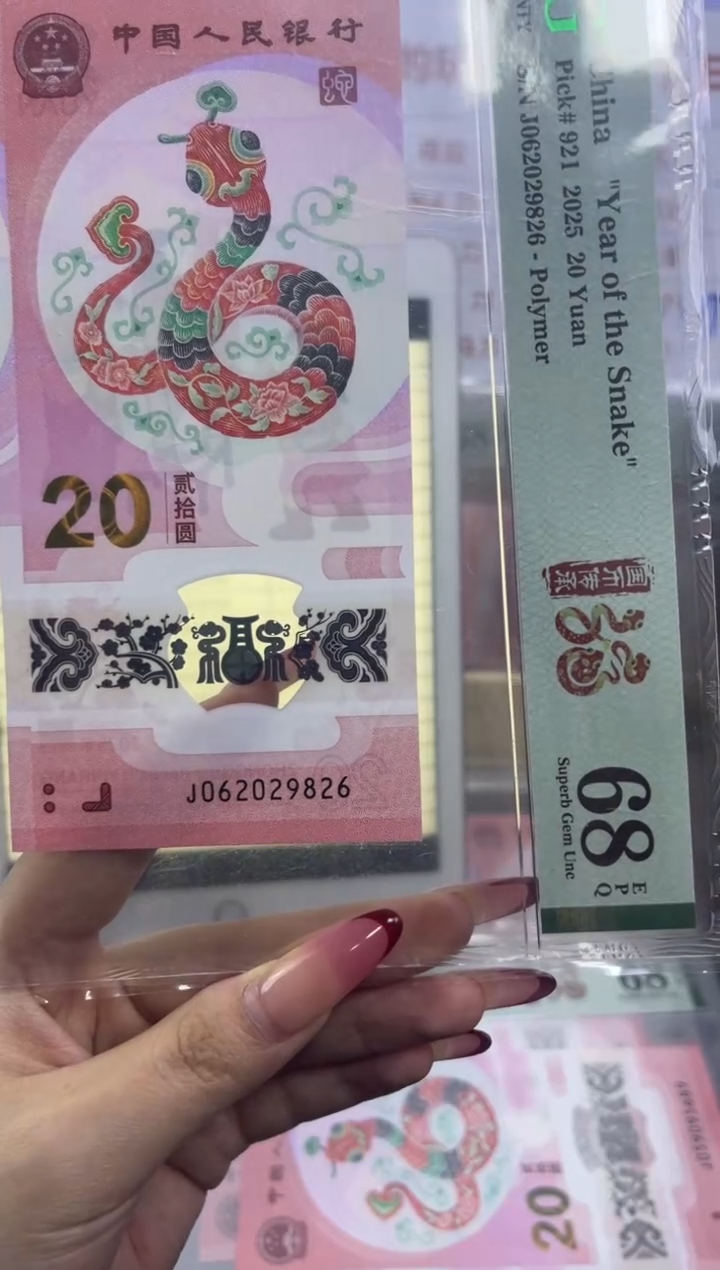 塑料蛇钞龙珠号68分