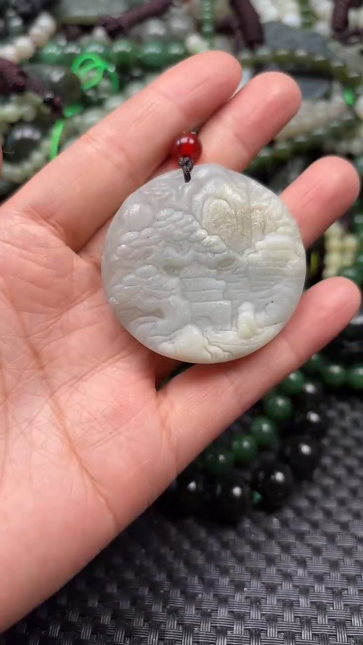 【闪购商品】和田玉颈饰未镶嵌1