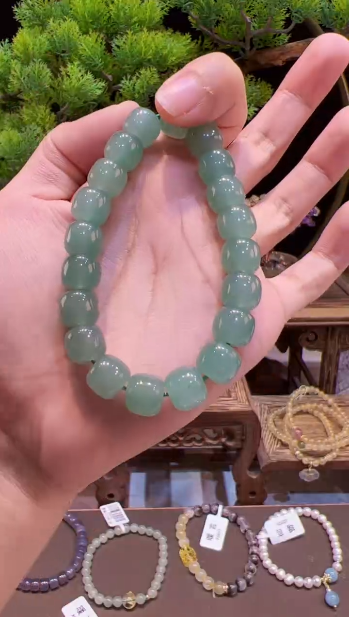 东陵石未镶嵌手链@@手饰