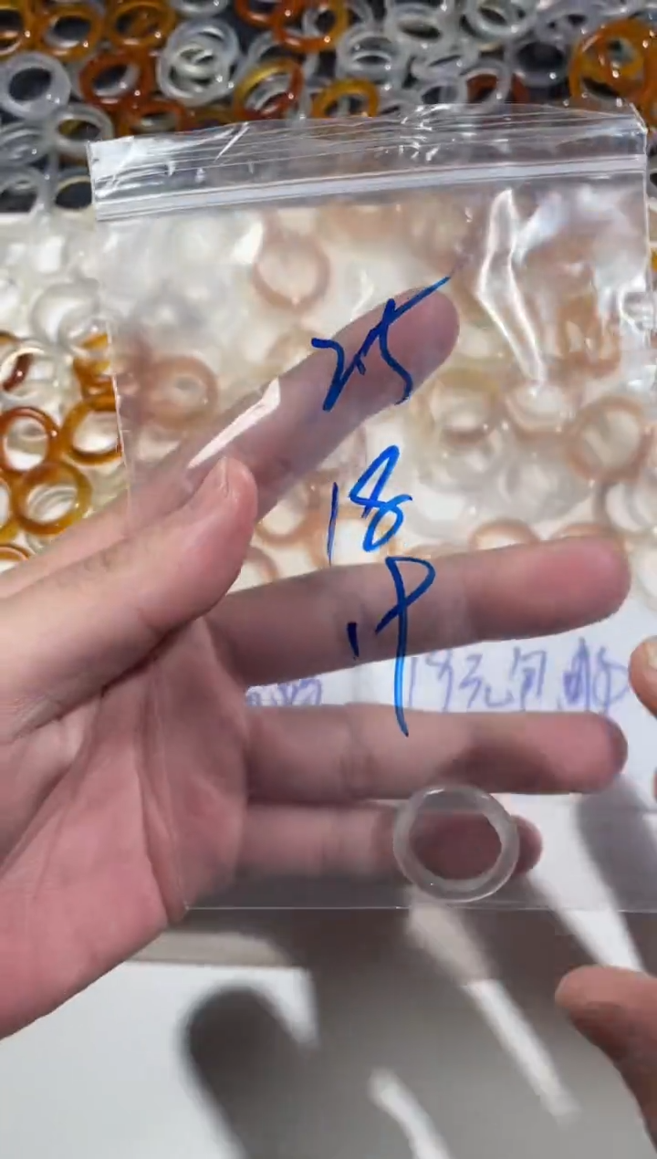 【闪购商品】玛瑙/玉髓戒圈未镶嵌25