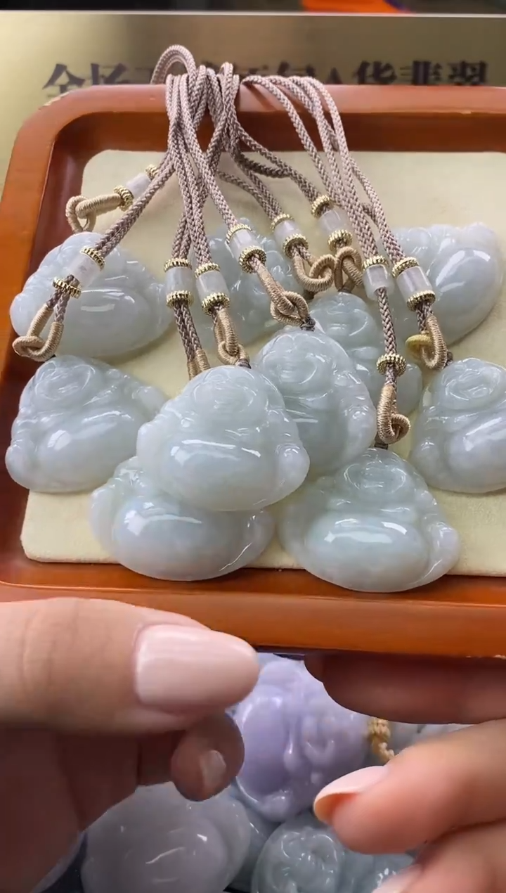 颈饰未镶嵌翡翠天然缅甸翡翠038