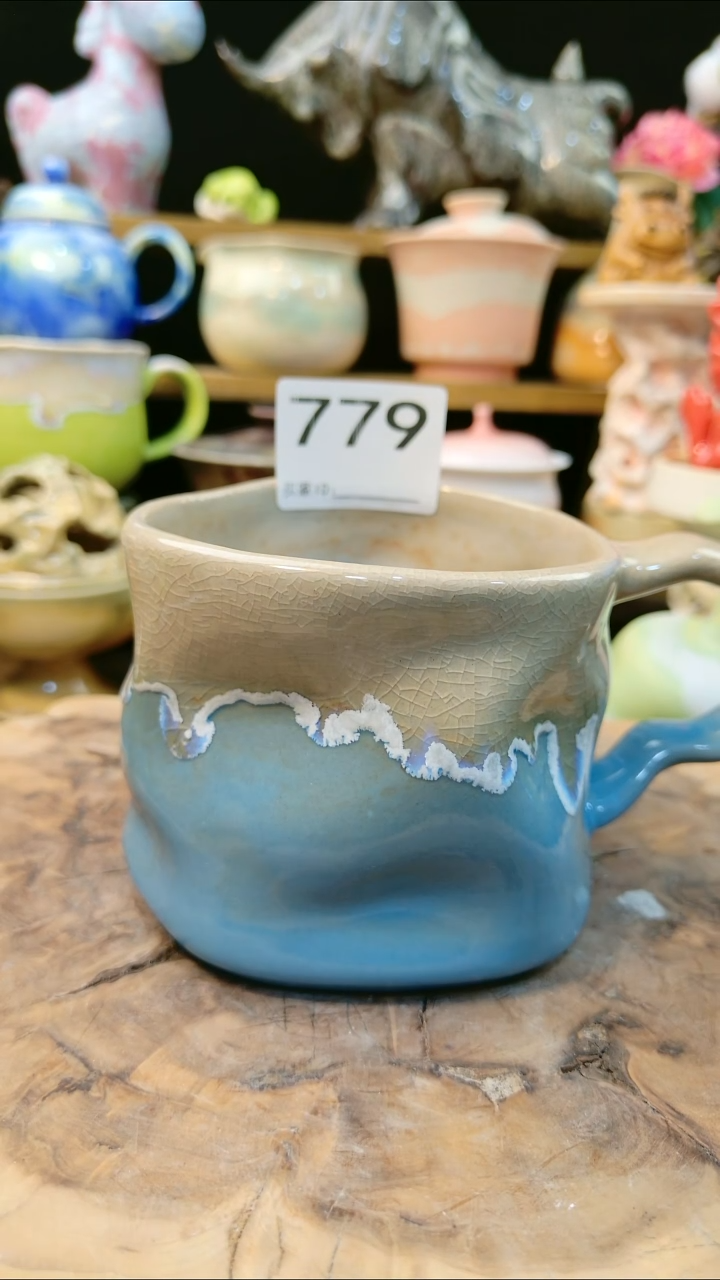 高温颜色釉窑变系列 微瑕