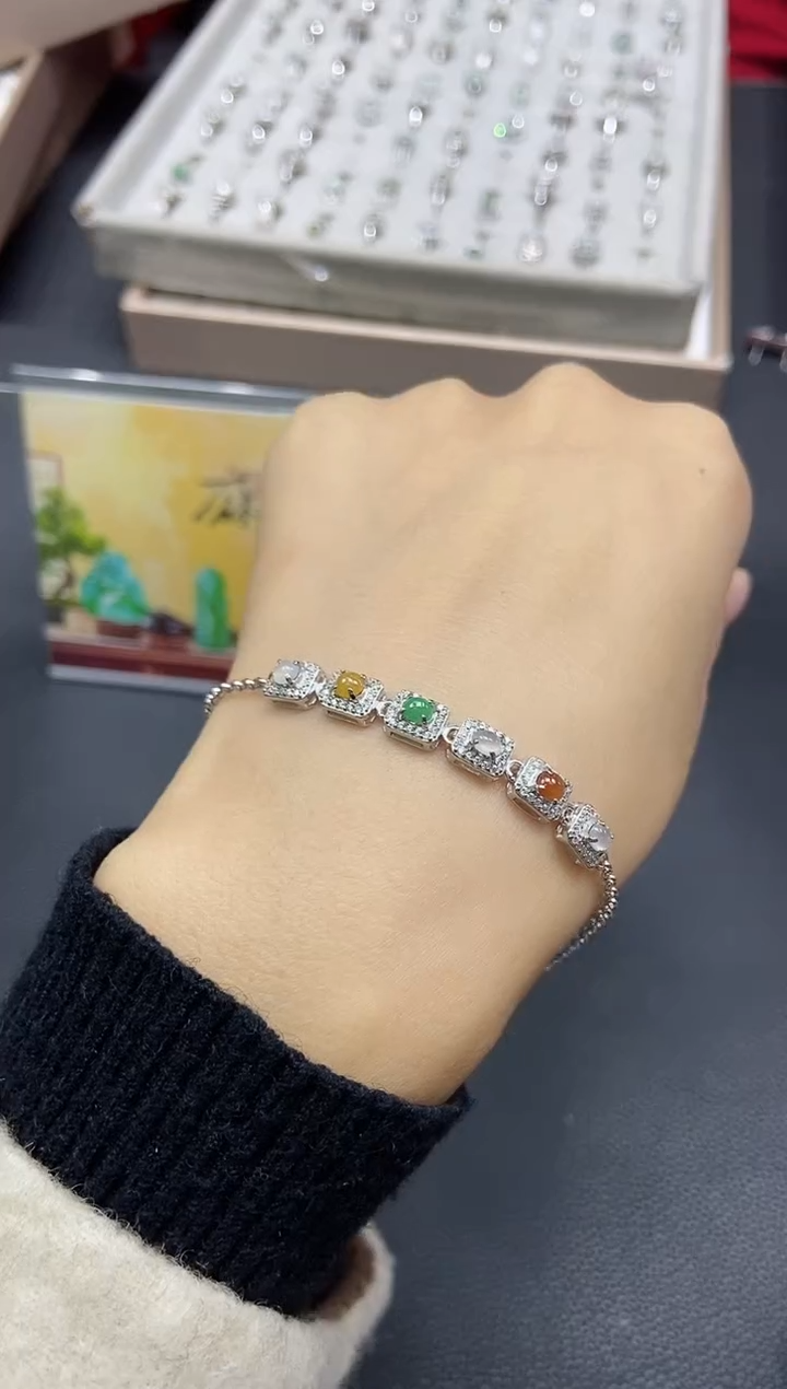 【闪购商品】定制翡翠未镶嵌天然翡翠A货57