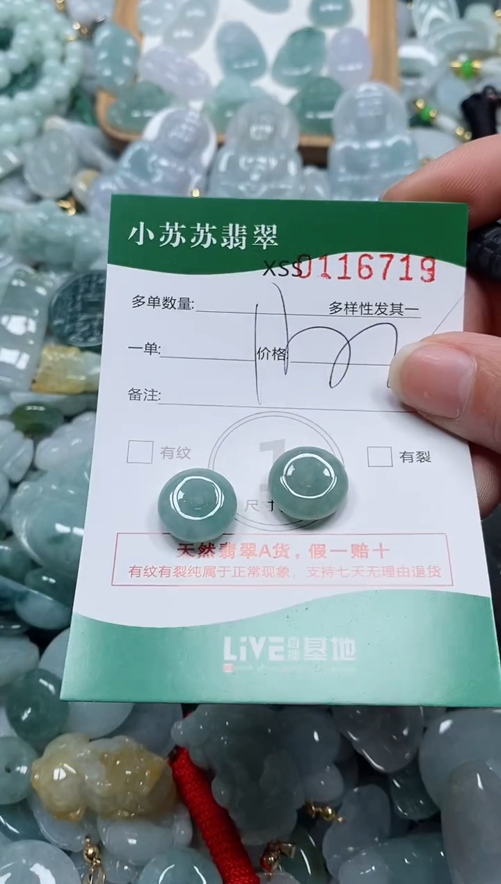 【闪购商品】翡翠颈饰未镶嵌闪购商品0116719