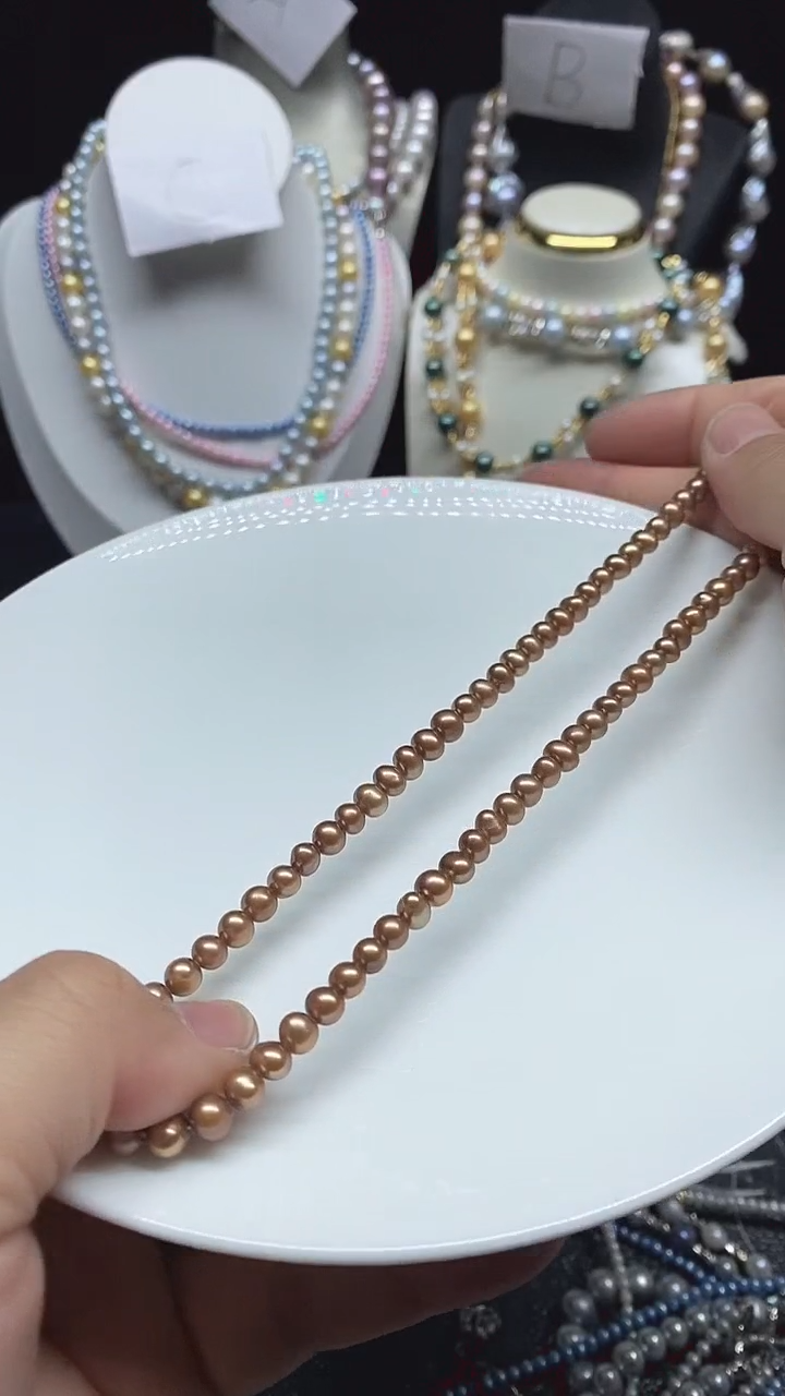 【闪购商品】淡水珍珠颈饰未镶嵌多人