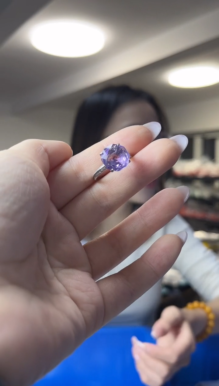 未镶嵌戒指水晶（多样性发一件）