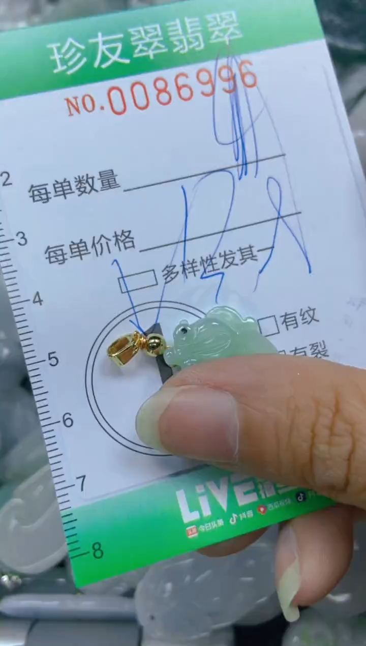 【闪购商品】翡翠颈饰未镶嵌闪购0086996多样性发其一