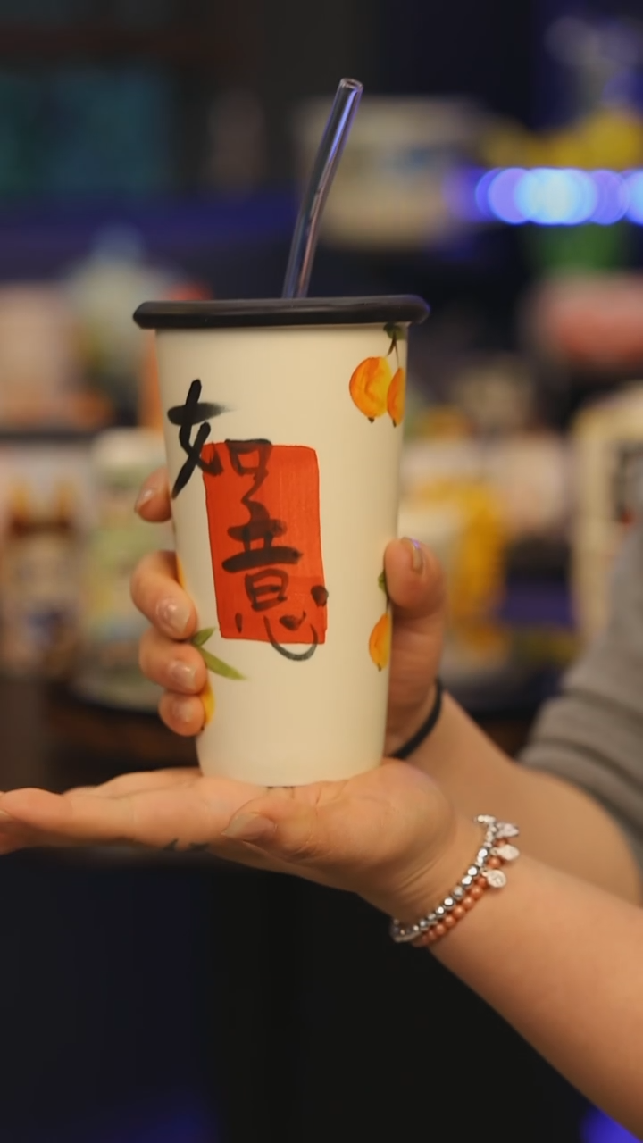 【闪购商品】摆件景德镇釉下彩绘设计师款式陶瓷