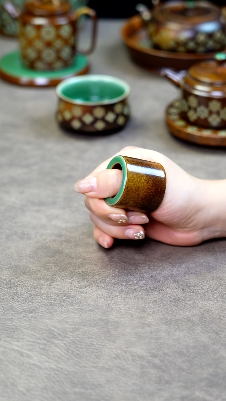 【闪购商品】龙泉青瓷草木灰扳指