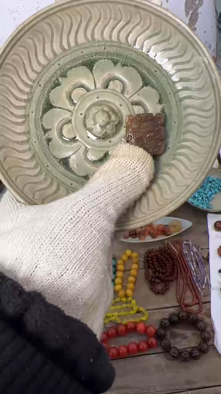 【闪购商品】瓷片手工，手绘，瓷器1