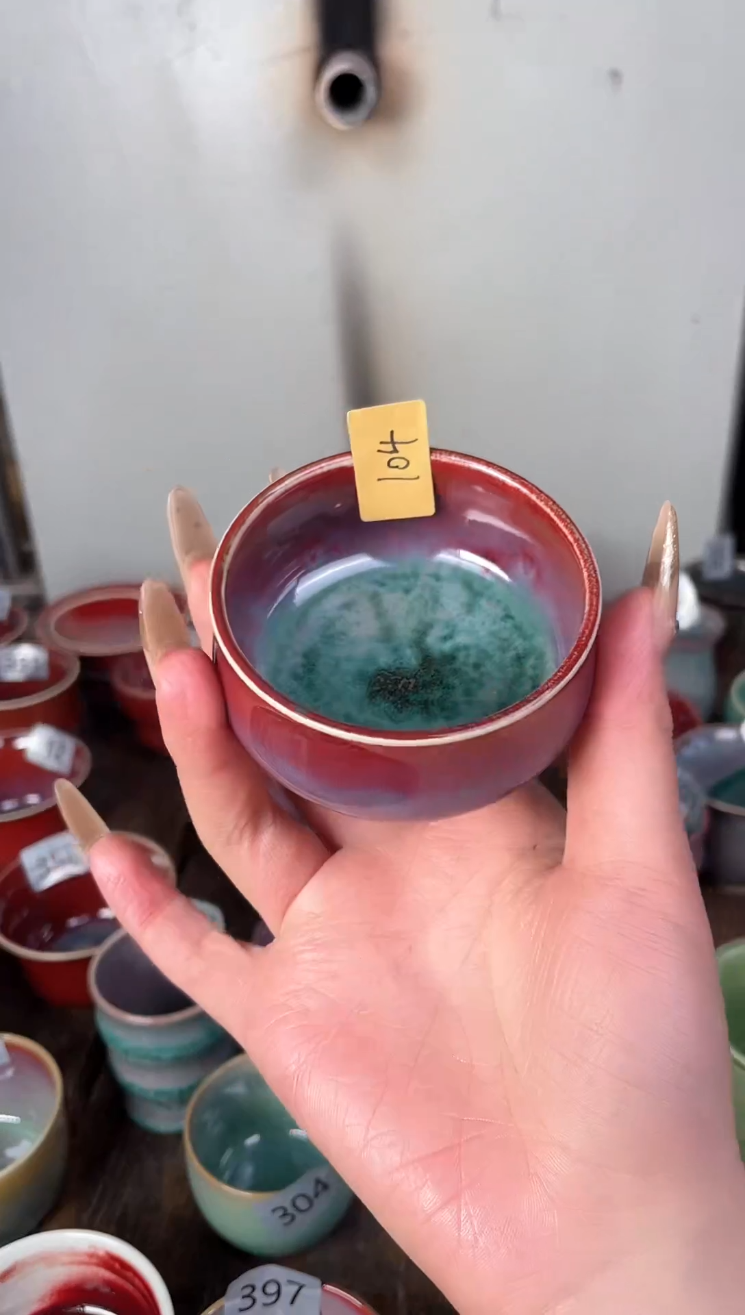 【闪购商品】摆件钧瓷手工茶器窑变