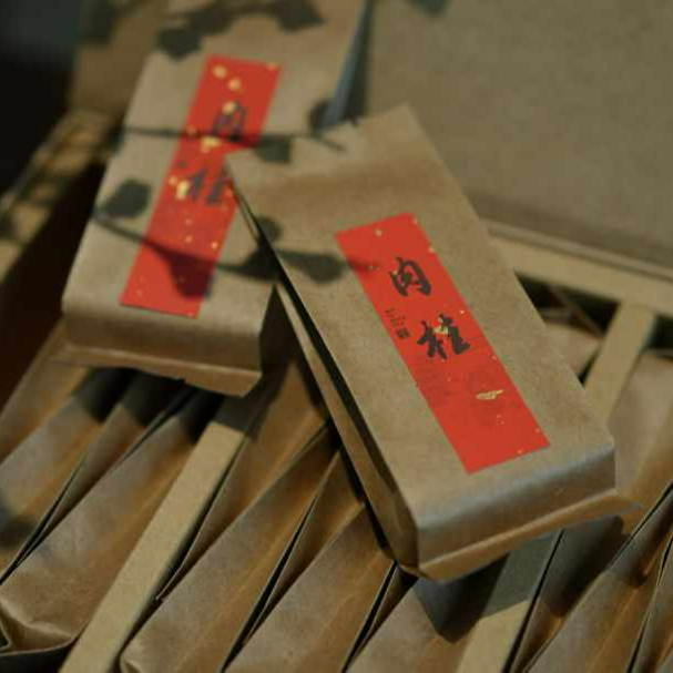 彭传明武夷肉桂150g武夷山岩茶小泡袋礼盒装精美送礼醇香茶叶