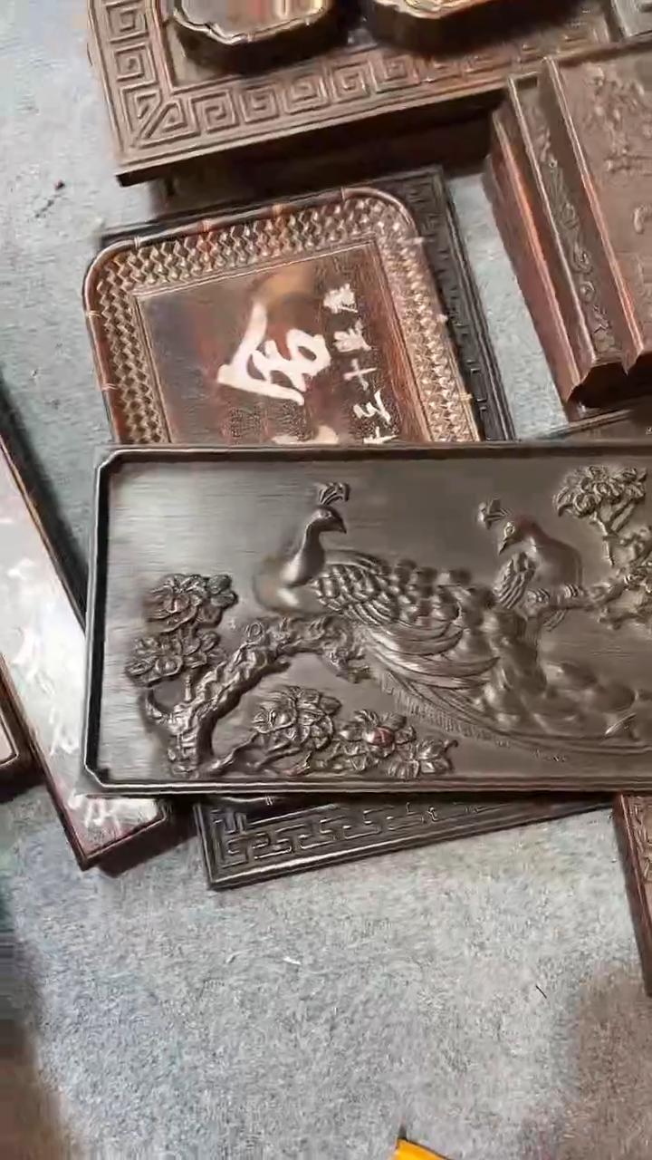 【闪购商品】木紫檀雕刻一物一拍以直播间为准