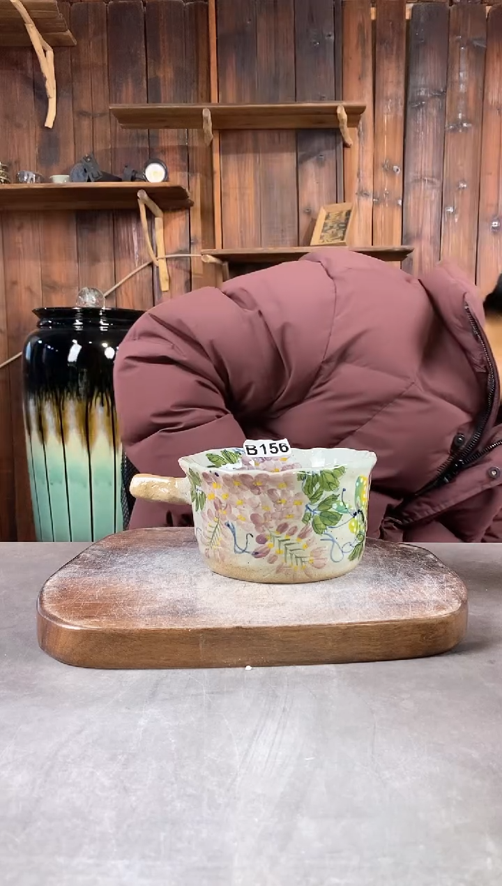 【闪购商品】碗156，手工手绘，新年快乐！