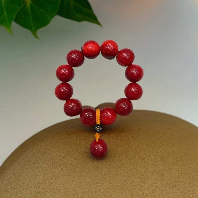 【娟娟甄选】 B33龙血果楼手串 多样性发其一