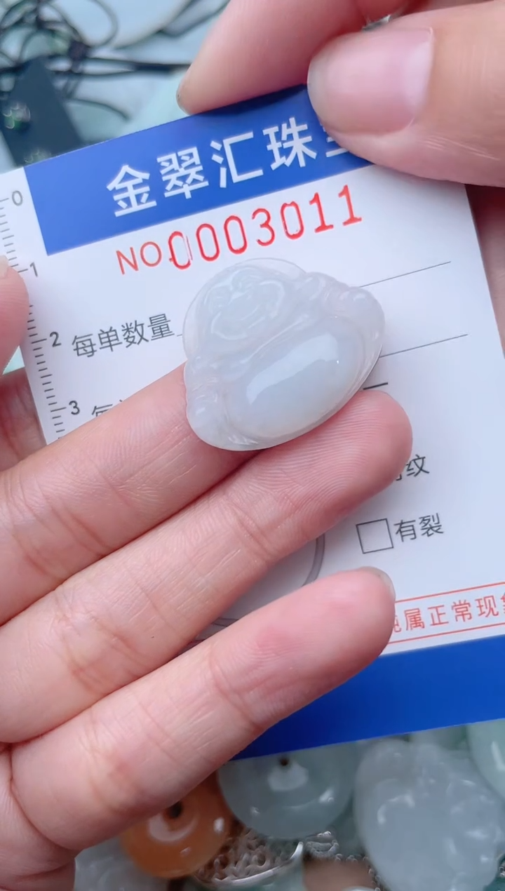 颈饰未镶嵌翡翠3011