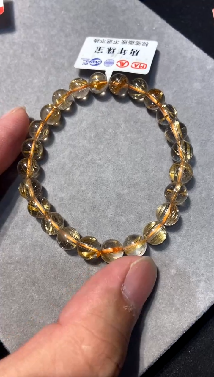 【闪购商品】水晶469-未镶嵌钛金透体7mm+