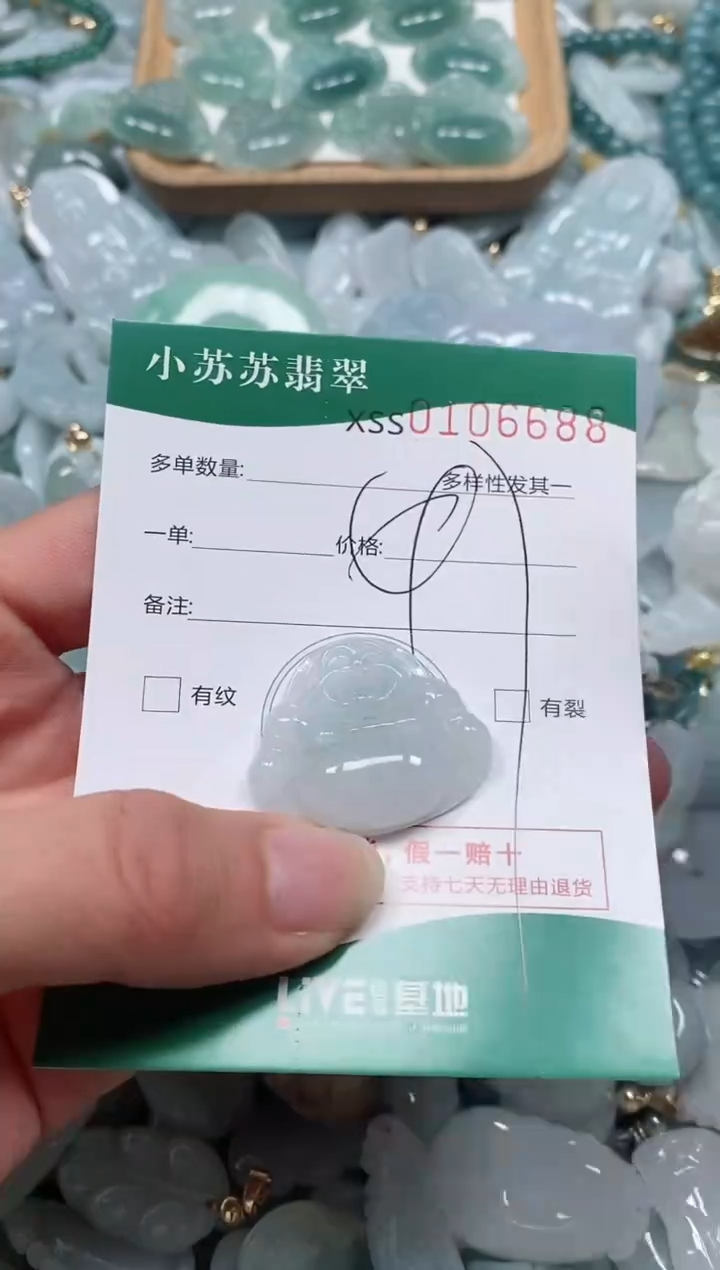 【闪购商品】翡翠颈饰未镶嵌闪购商品0106688