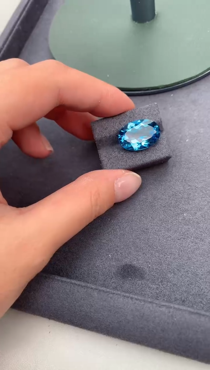 【闪购商品】托帕石裸石未镶嵌12ct托帕