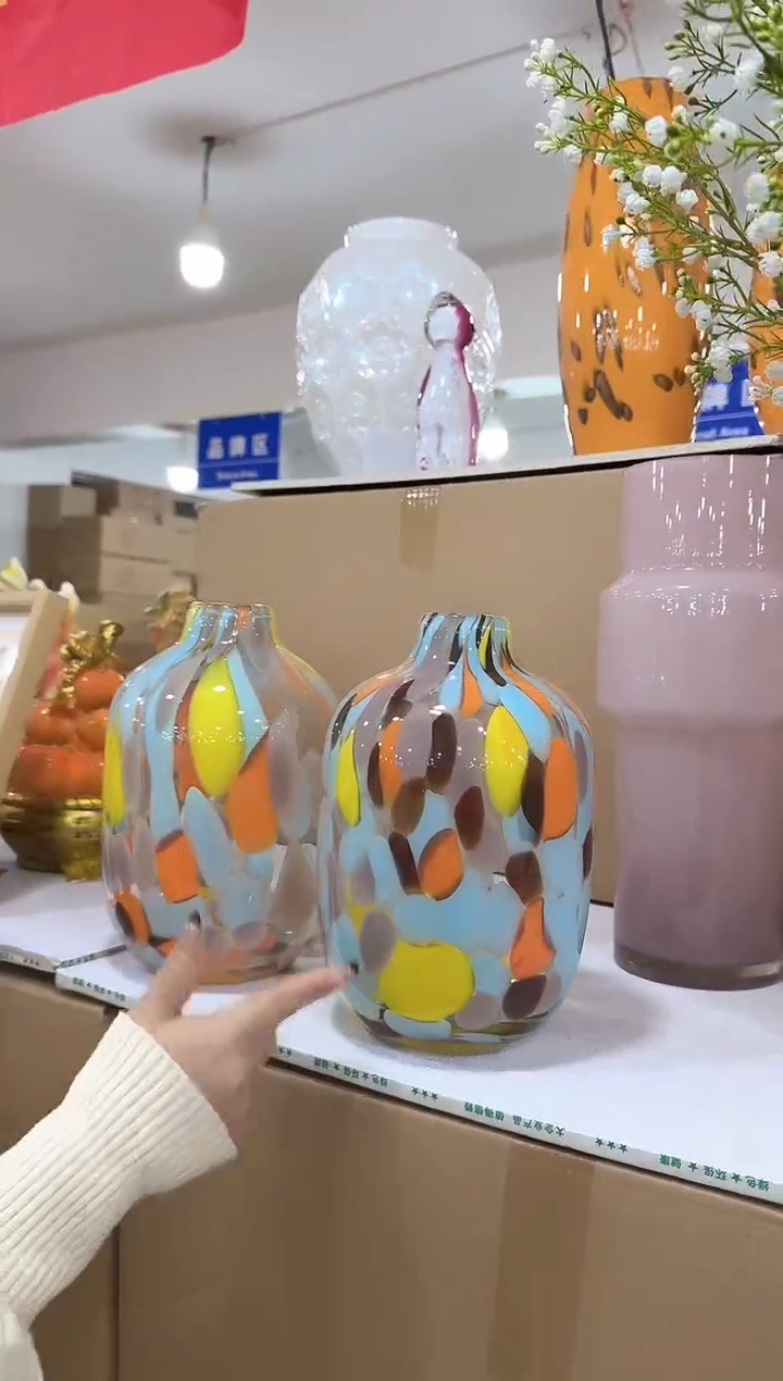 【闪购商品】无铅玻璃迪喜花器-i-早31