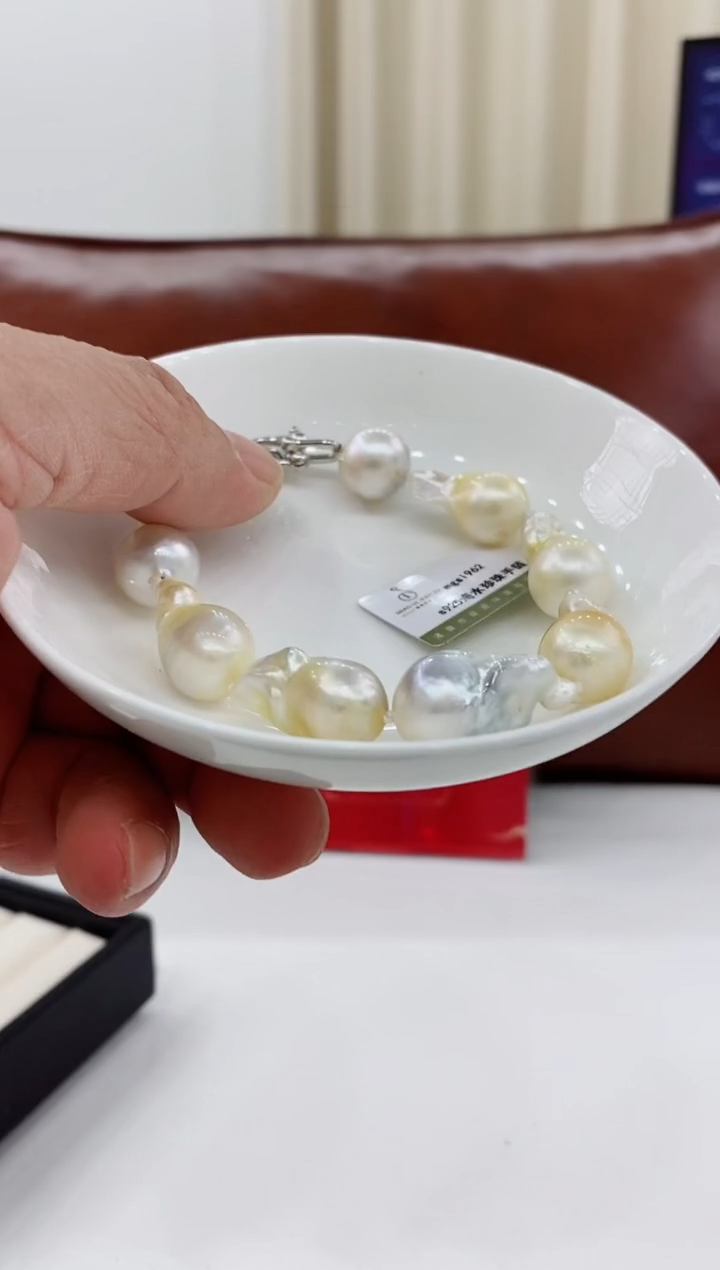 未镶嵌手链海水珍珠49