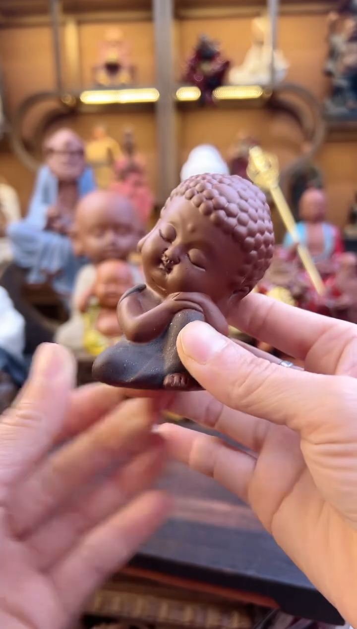 紫砂茶宠器闵紫砂茶宠摆件