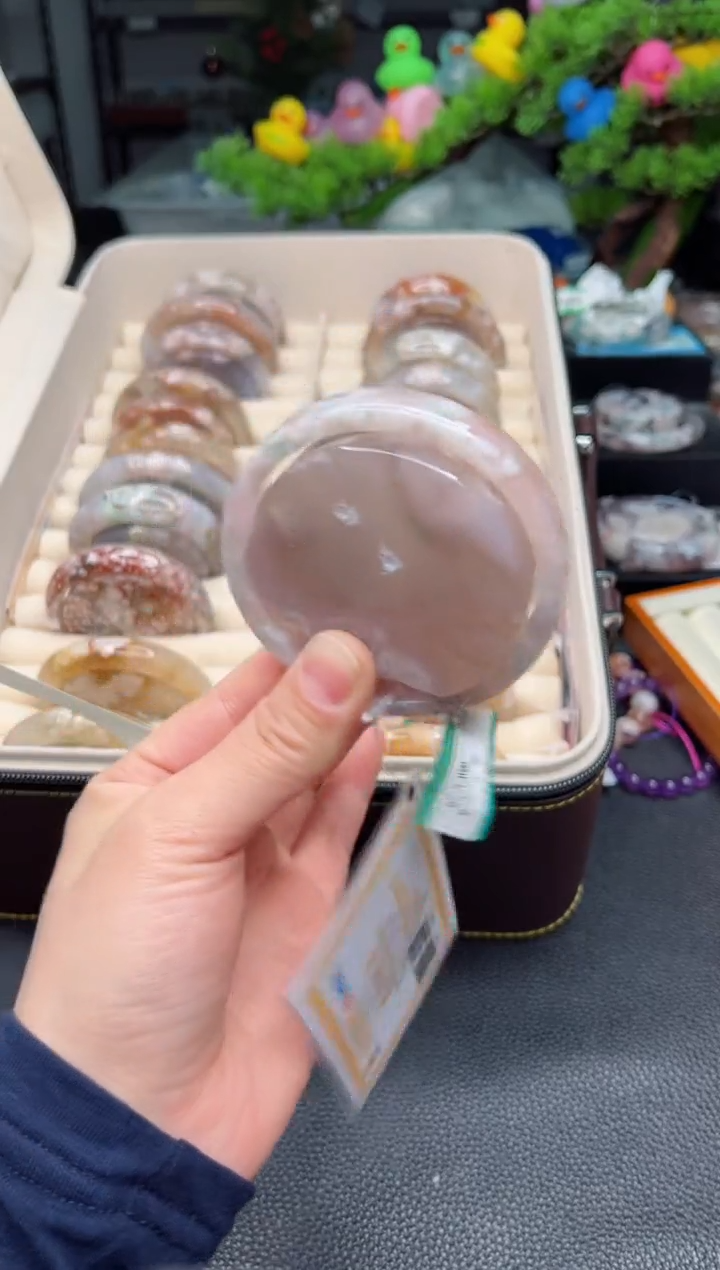 石英质玉未镶嵌手镯59圈口（赠品镯心）3090220