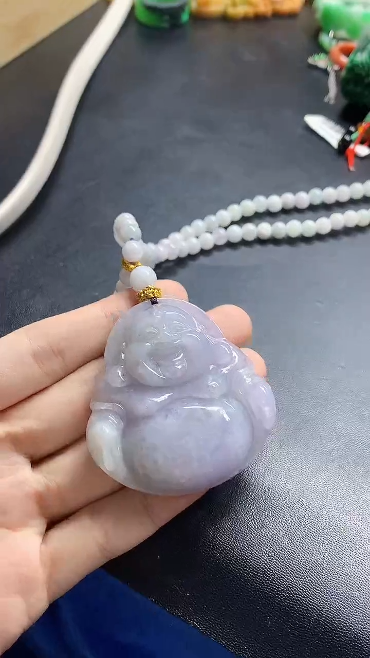 颈饰未镶嵌翡翠天然缅甸a货翡翠