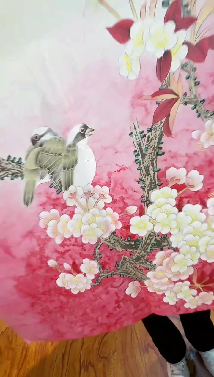 【闪购商品】国画孙桂国老师字画带亲笔合影证书3-31